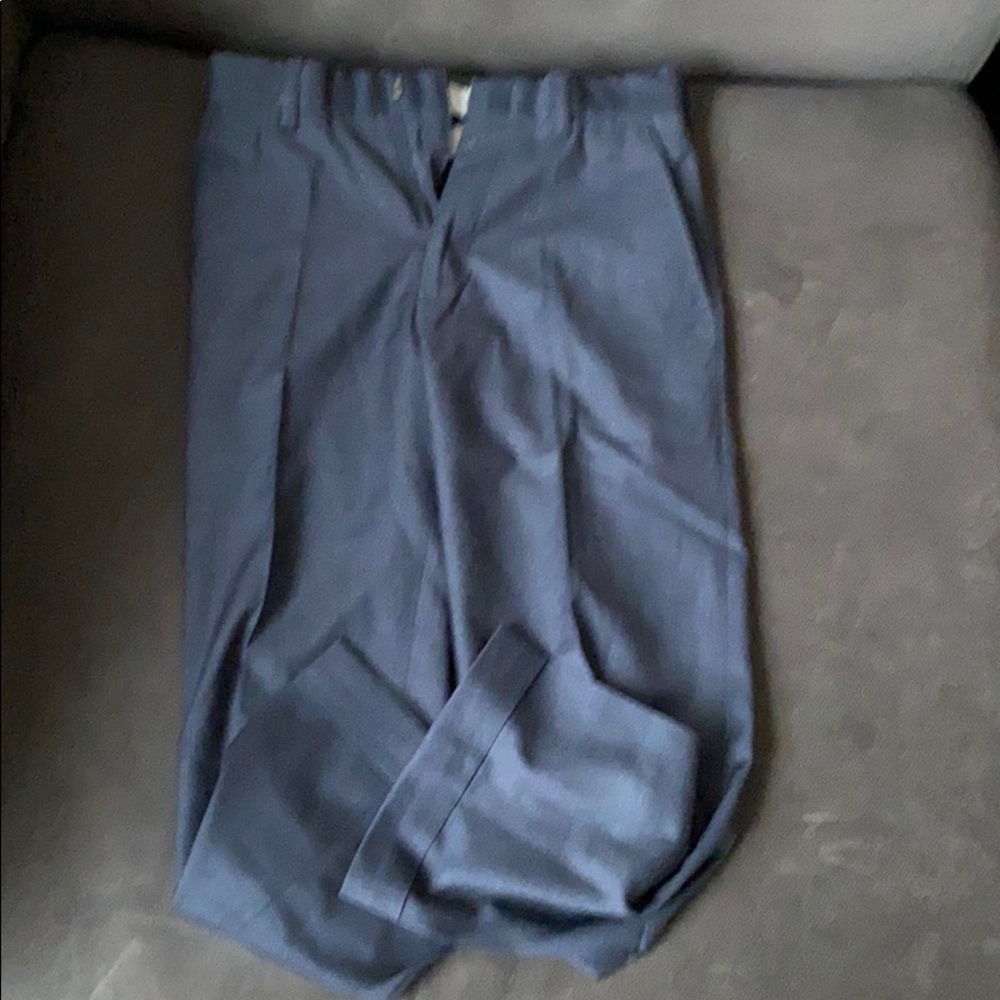 Ike Behar Boys Dress Pants Cuffed Gray Size 8